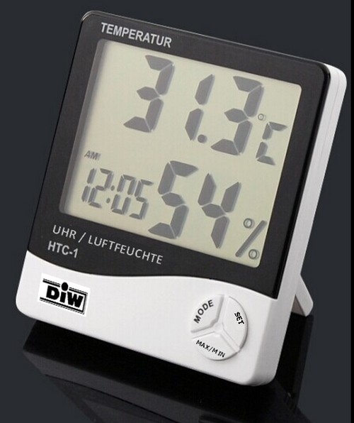 HTC-1 DIW-Hygrometer-Thermometer elektronisch