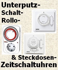 UP-/Rollo-/Steckerschaltuhren