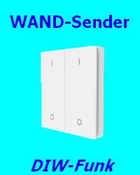 Wand-Sender DIW-Funk
