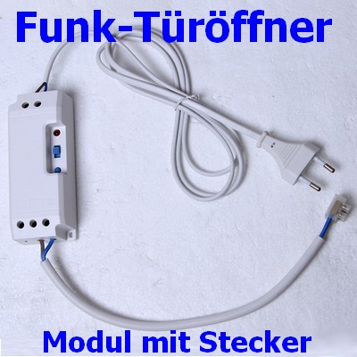 FTO-2090-DFM SET Funk-Türöffner Modul steckerfertig mit DFM-1000 Sendemodul