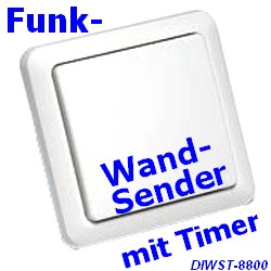 DIWST-8800 Funk-Wandsender mit Timer IT-kompat.