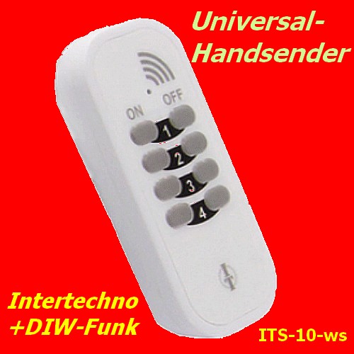 Handsender ITS-10 weiß