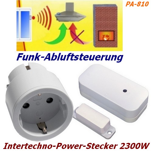 PA-810 Funk Abluftsteuerung DFM-2000+IT-3 zum Top-Preis! (c) www.Funk-Abluftsteuerung.de