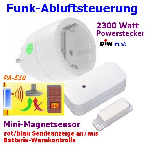 DIW-Funk Abluftsteuerung DFM2+DSR PA510