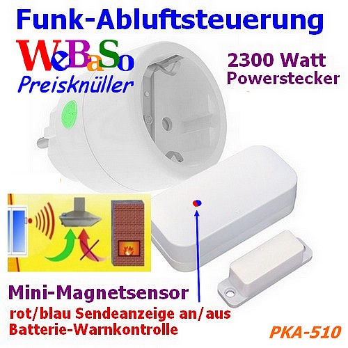 Funk Abluftsteuerung DFM20+DSR23 PKA-510