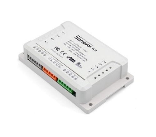 Sonoff 4CH R2 4-Kanal WiFi Schalter auch für DIN-Schienen